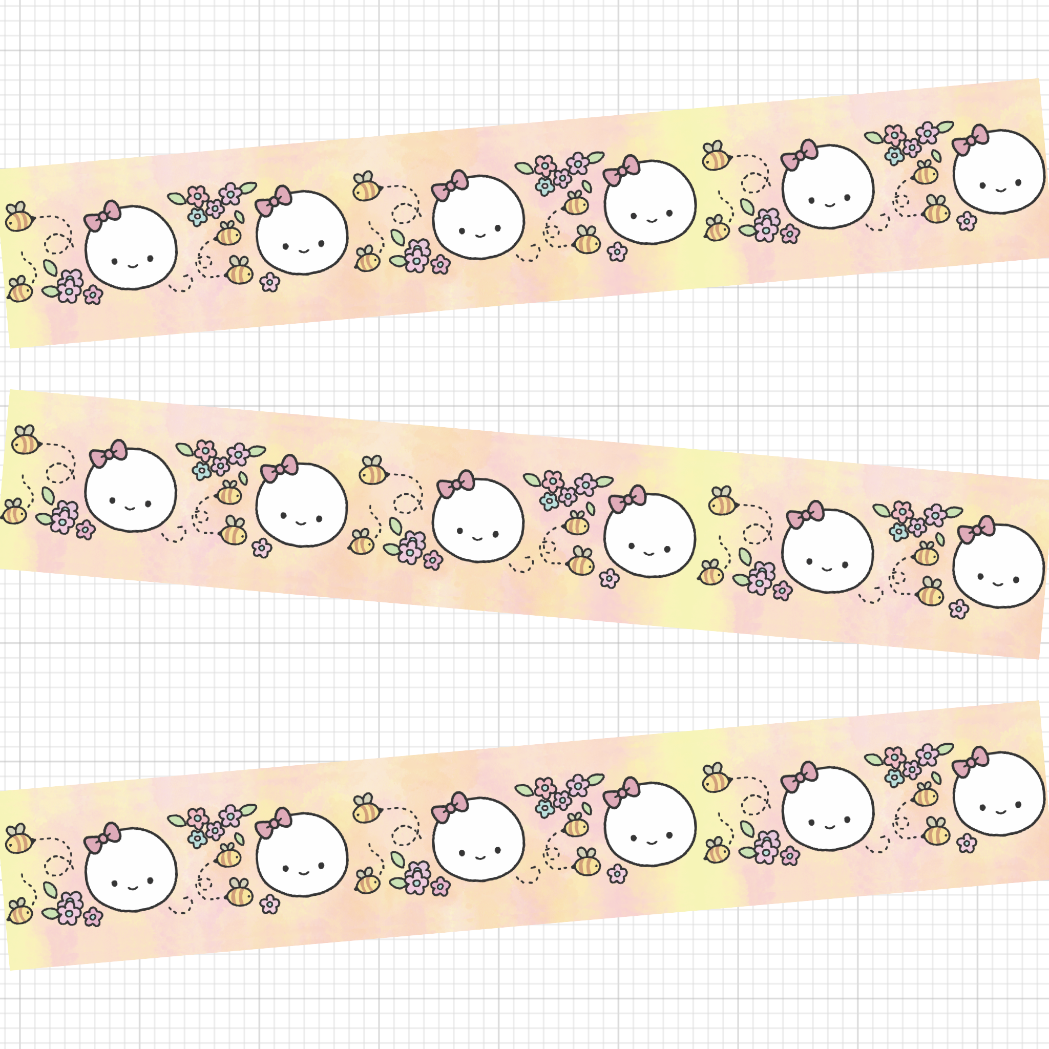 Bumble Bloom Washi Tape 15mm