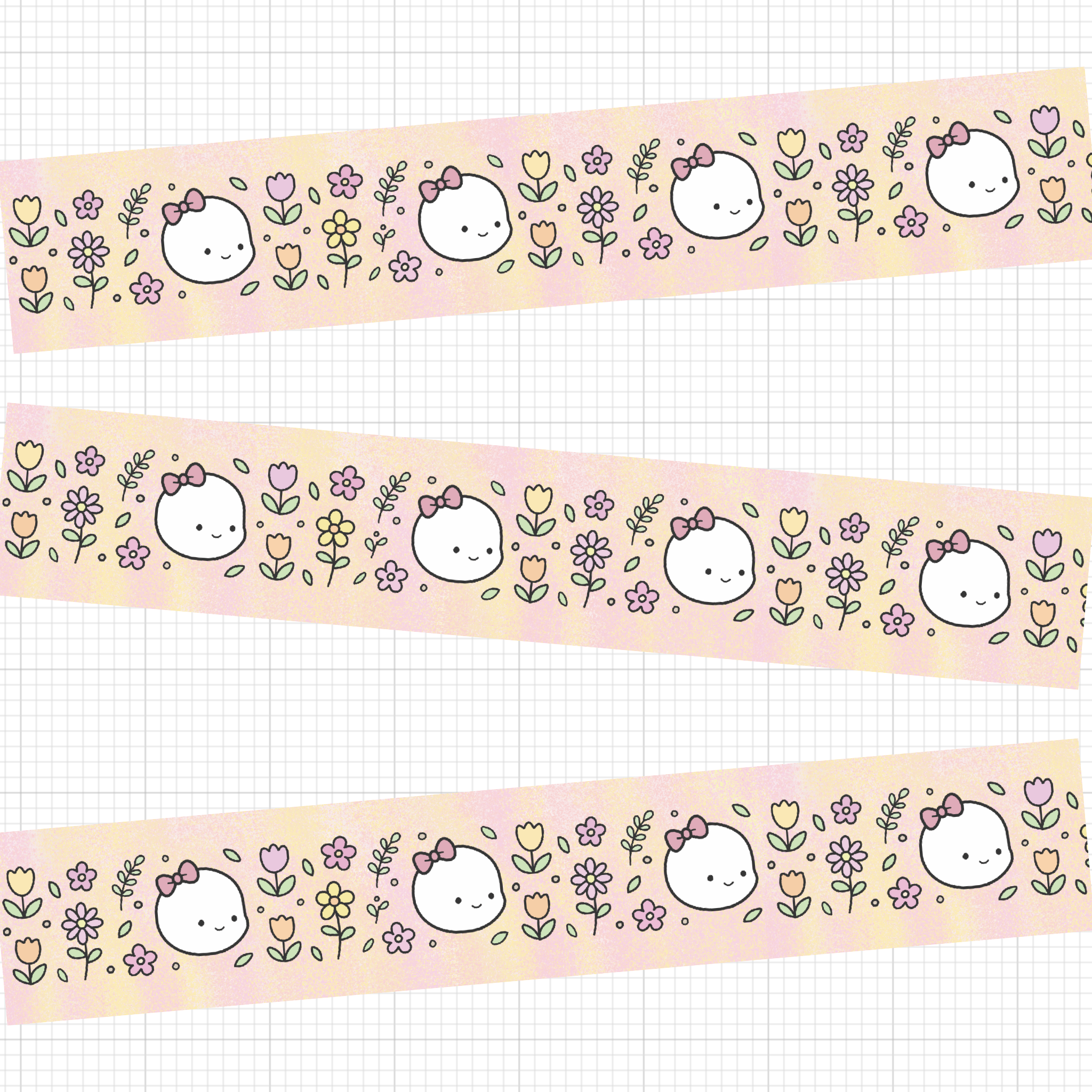 Wildflower Daydream Washi Tape 15mm