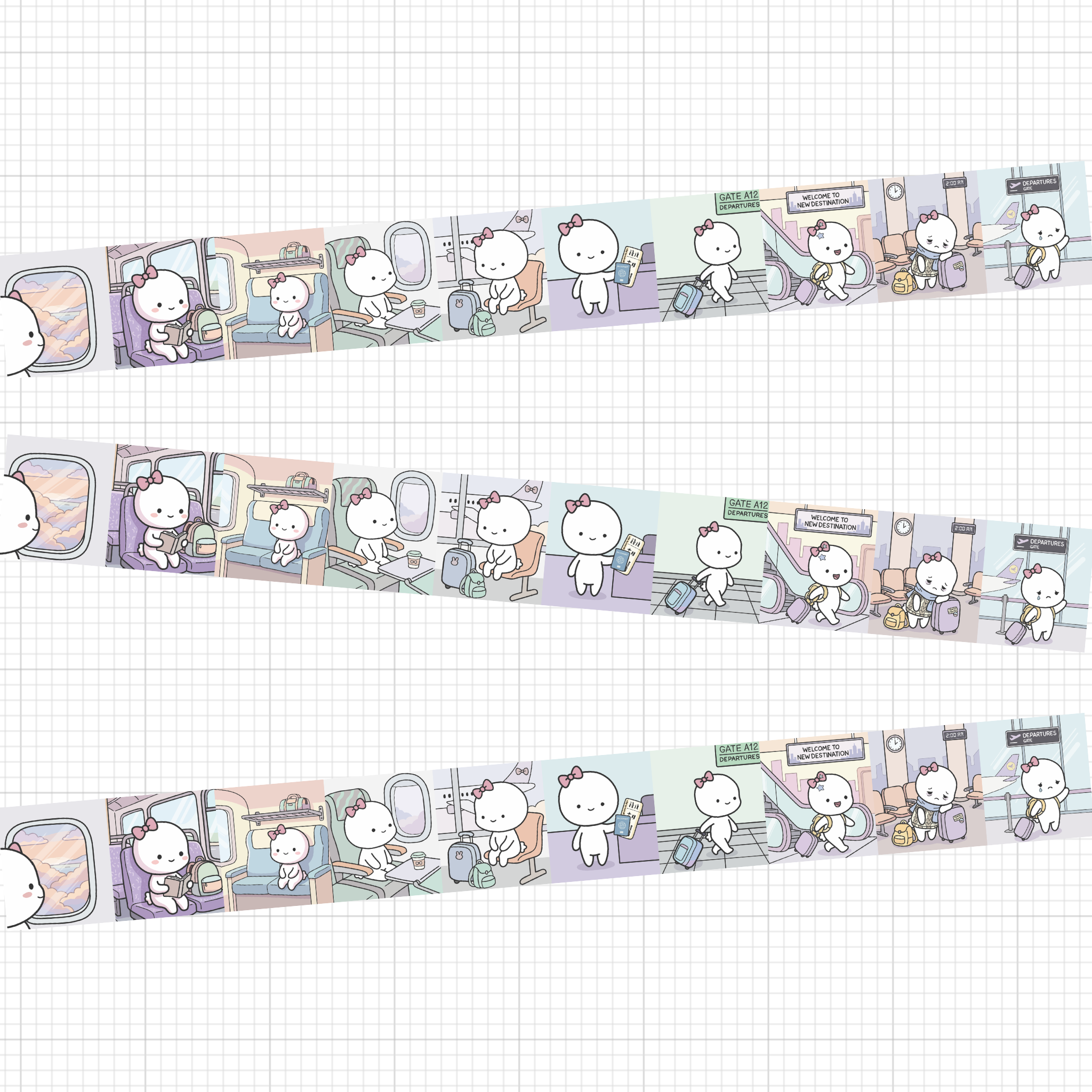 Journey Begins Washi Tape 20mm