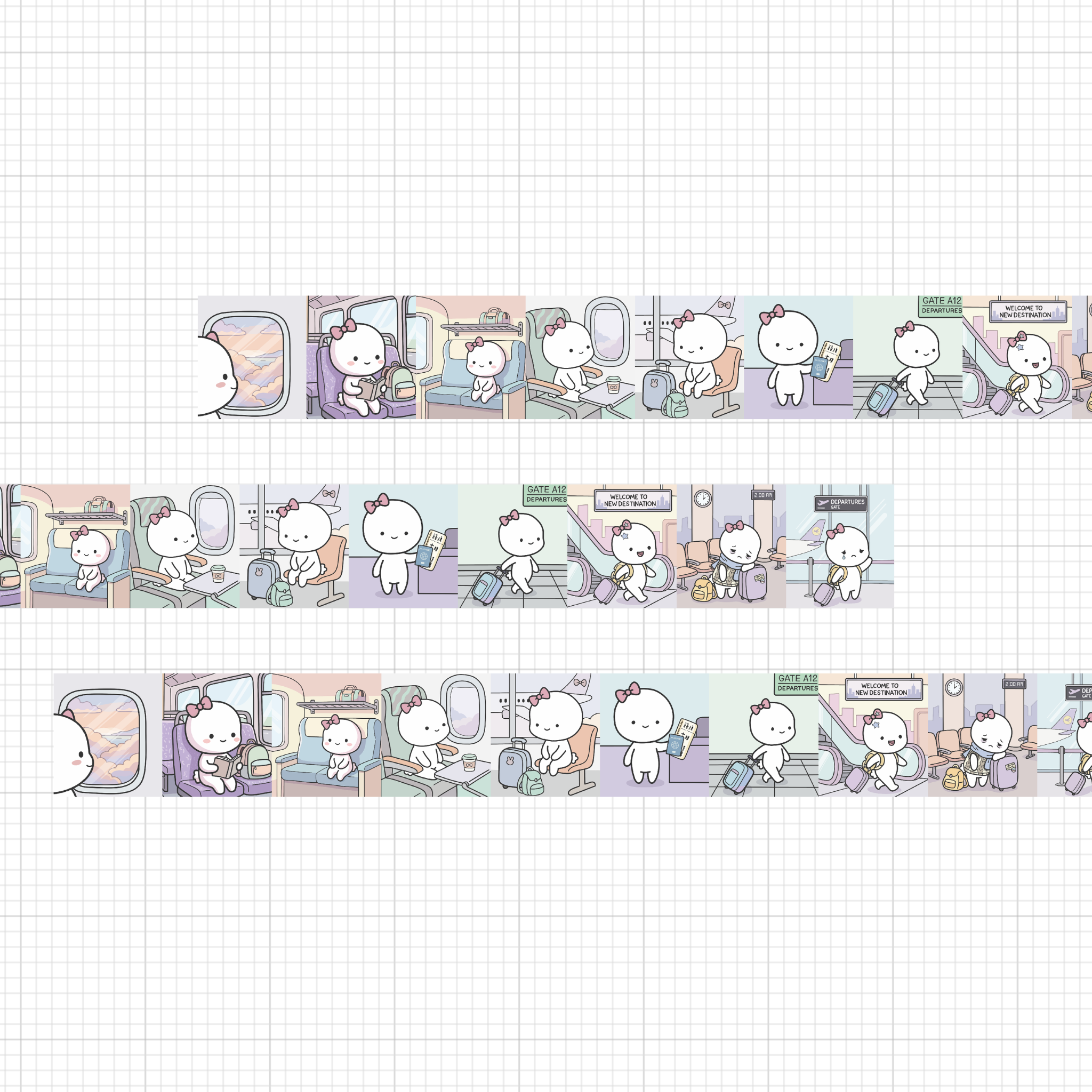 Journey Begins Washi Tape 20mm