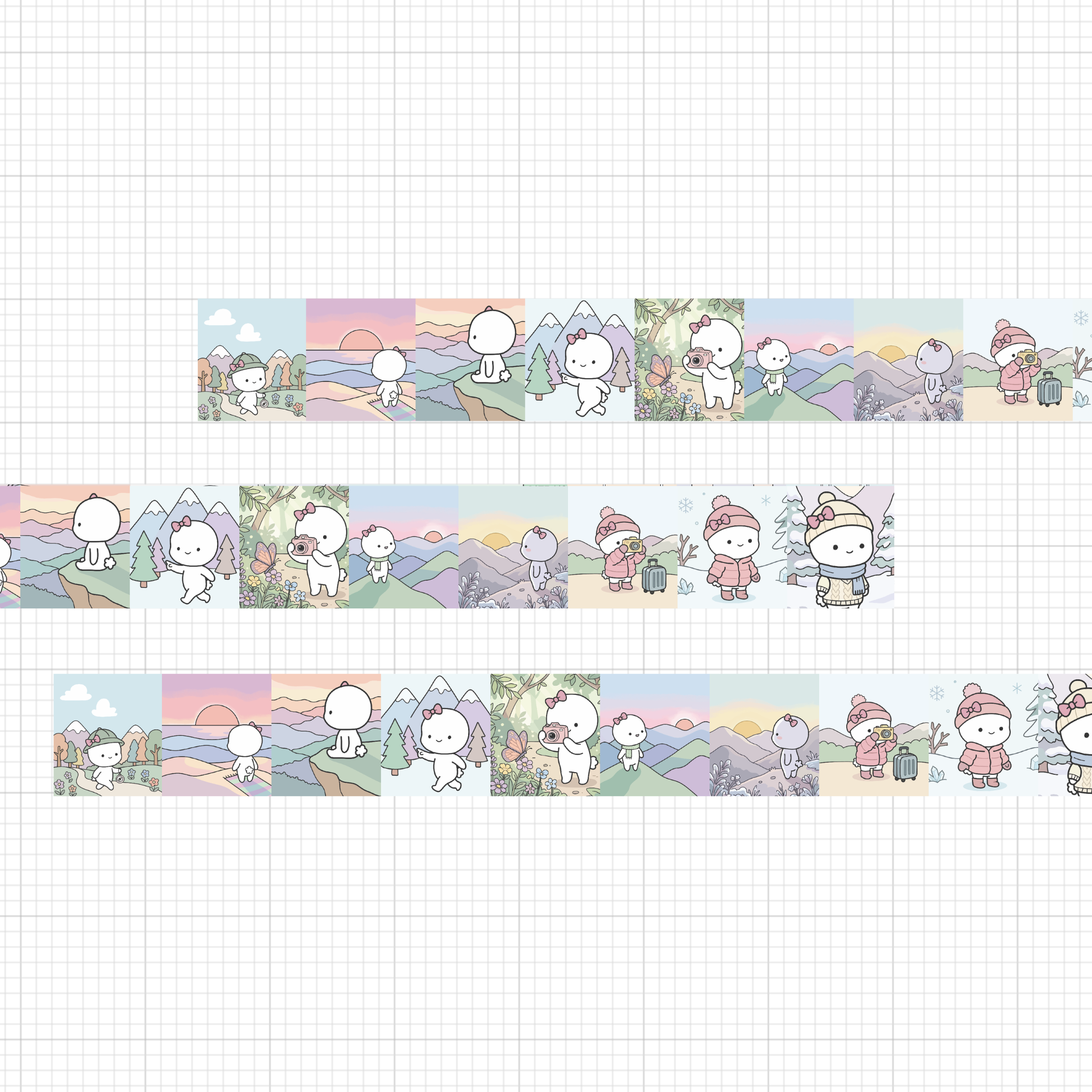 Mountain Daydreams Washi Tape 20mm