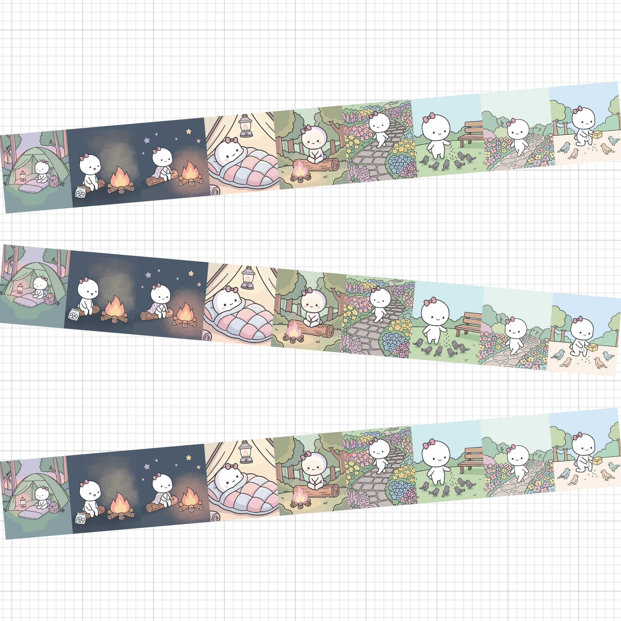 Nature Days Washi Tape 20mm