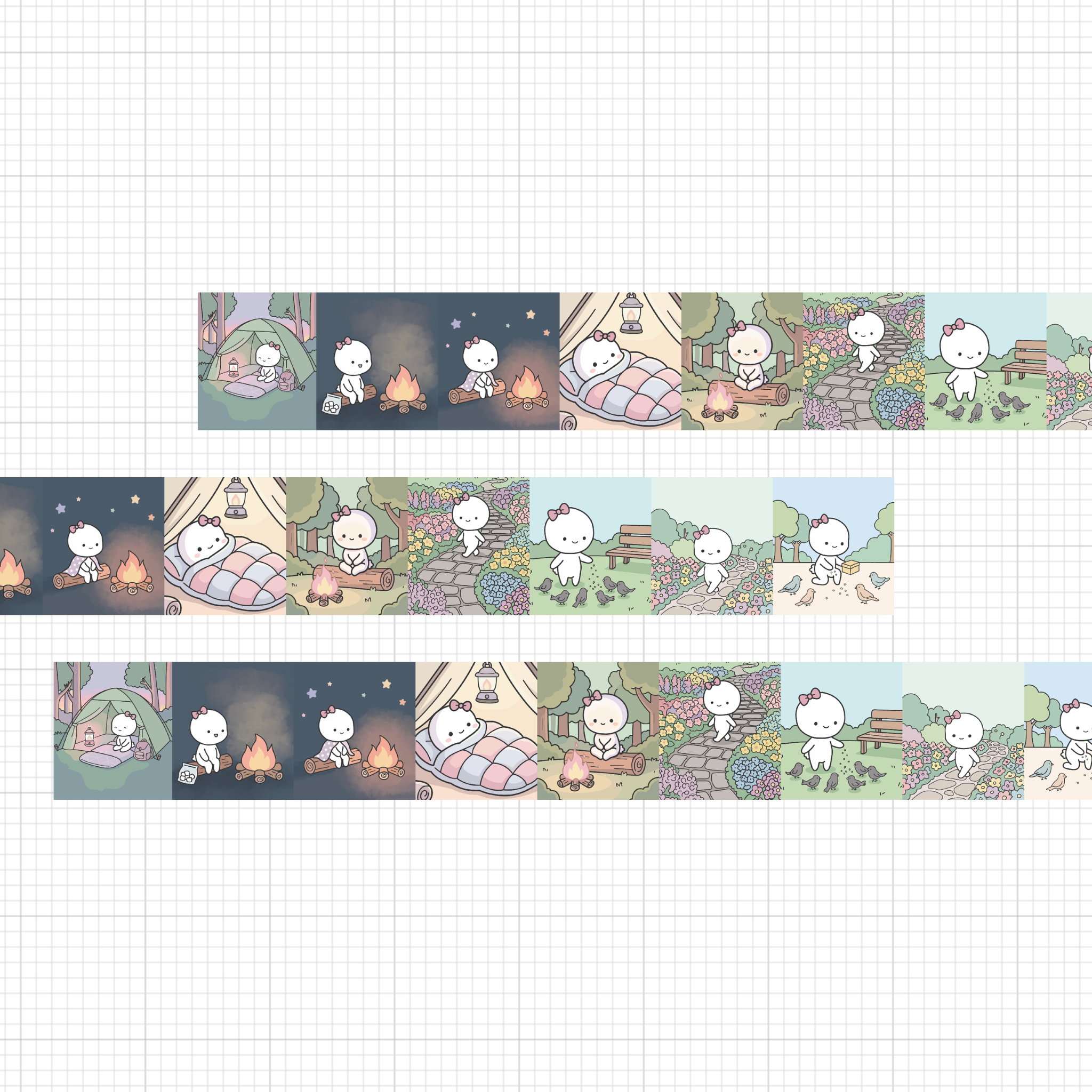 Nature Days Washi Tape 20mm