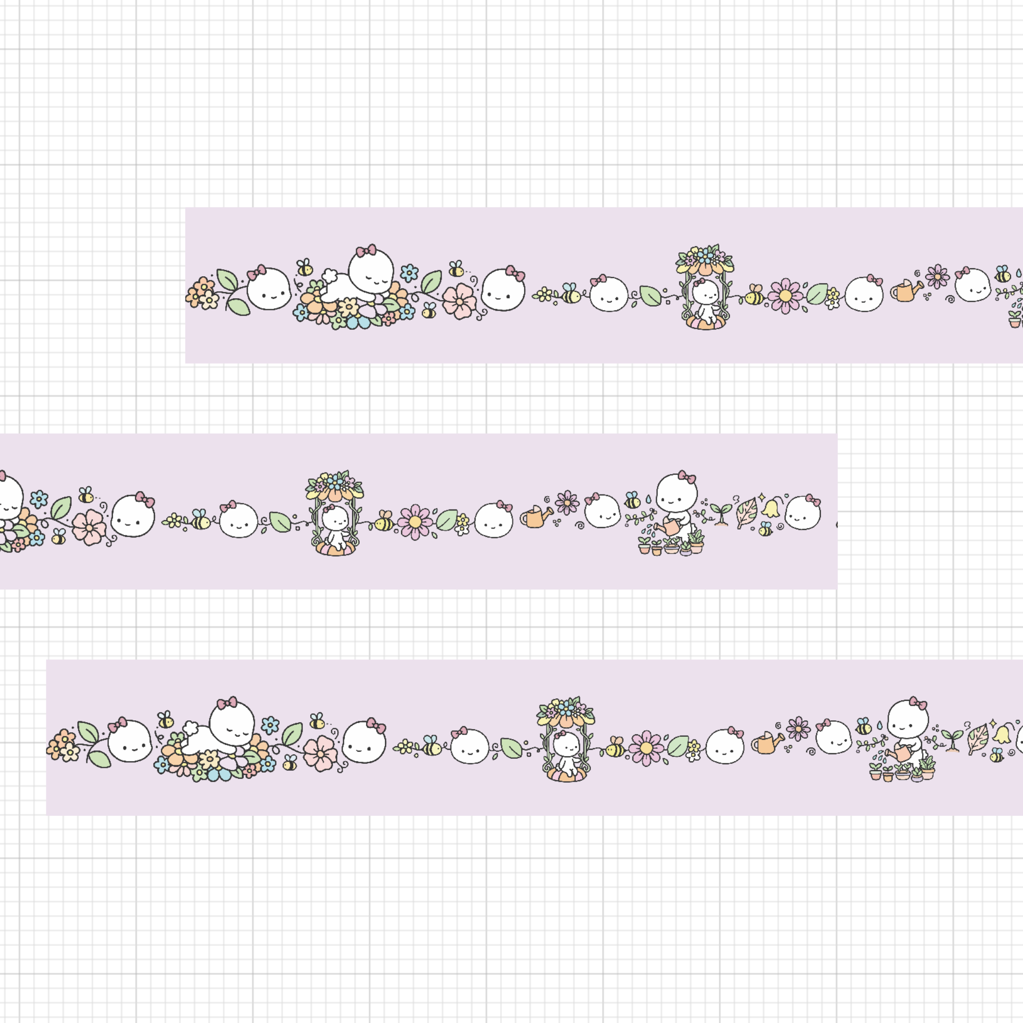Garden Dreams Washi Tape 10mm