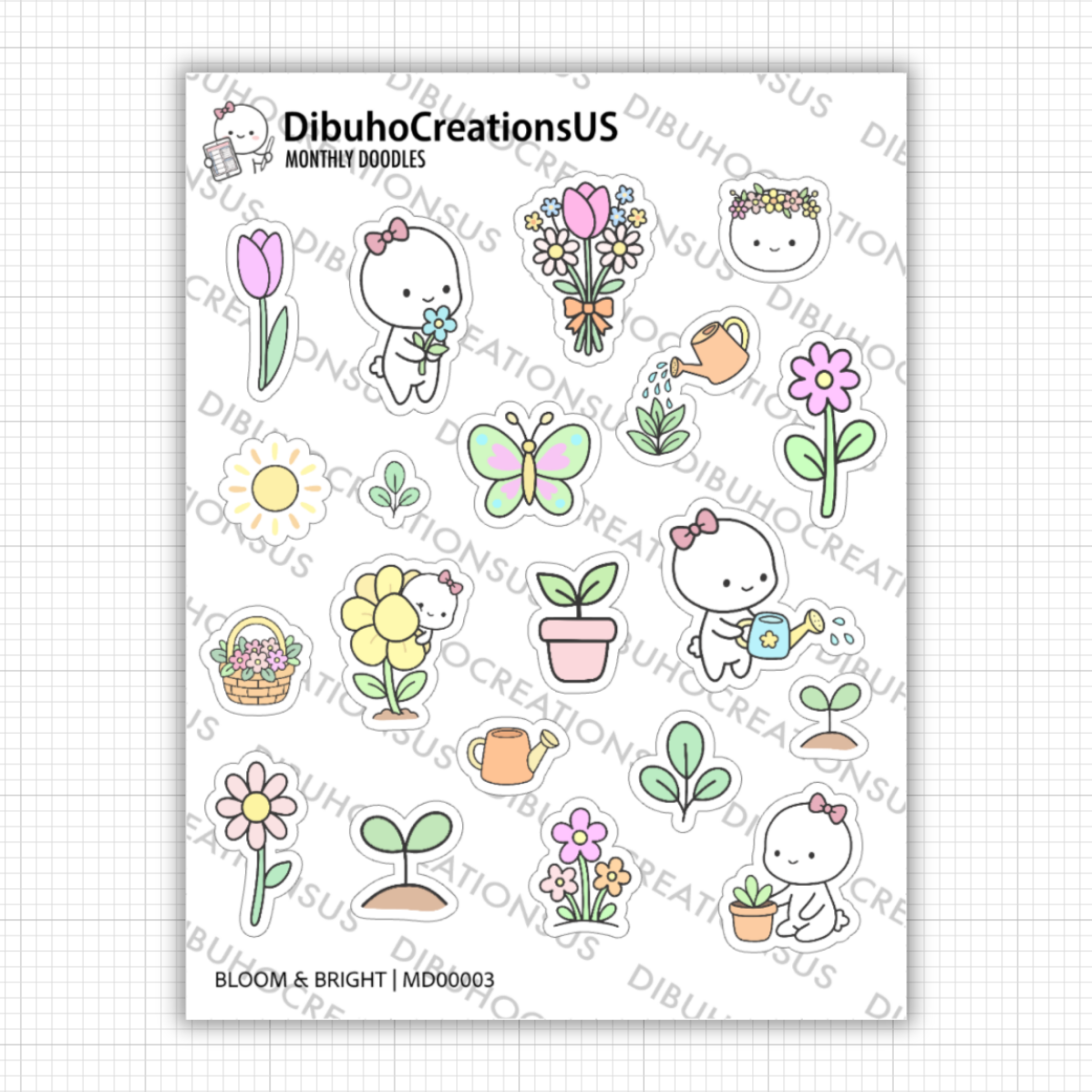 Bloom & Bright Doodles