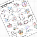Bunny Bloom Doodles