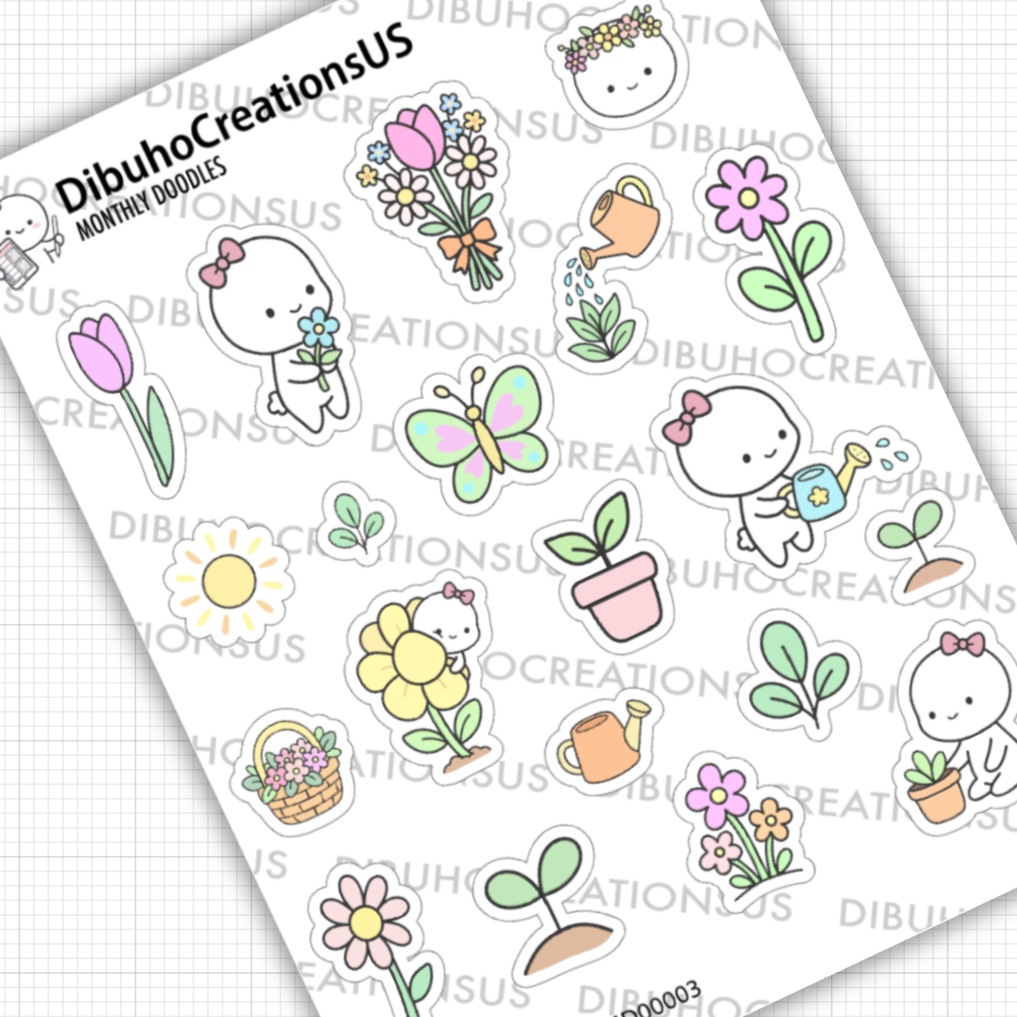 Bloom & Bright Doodles