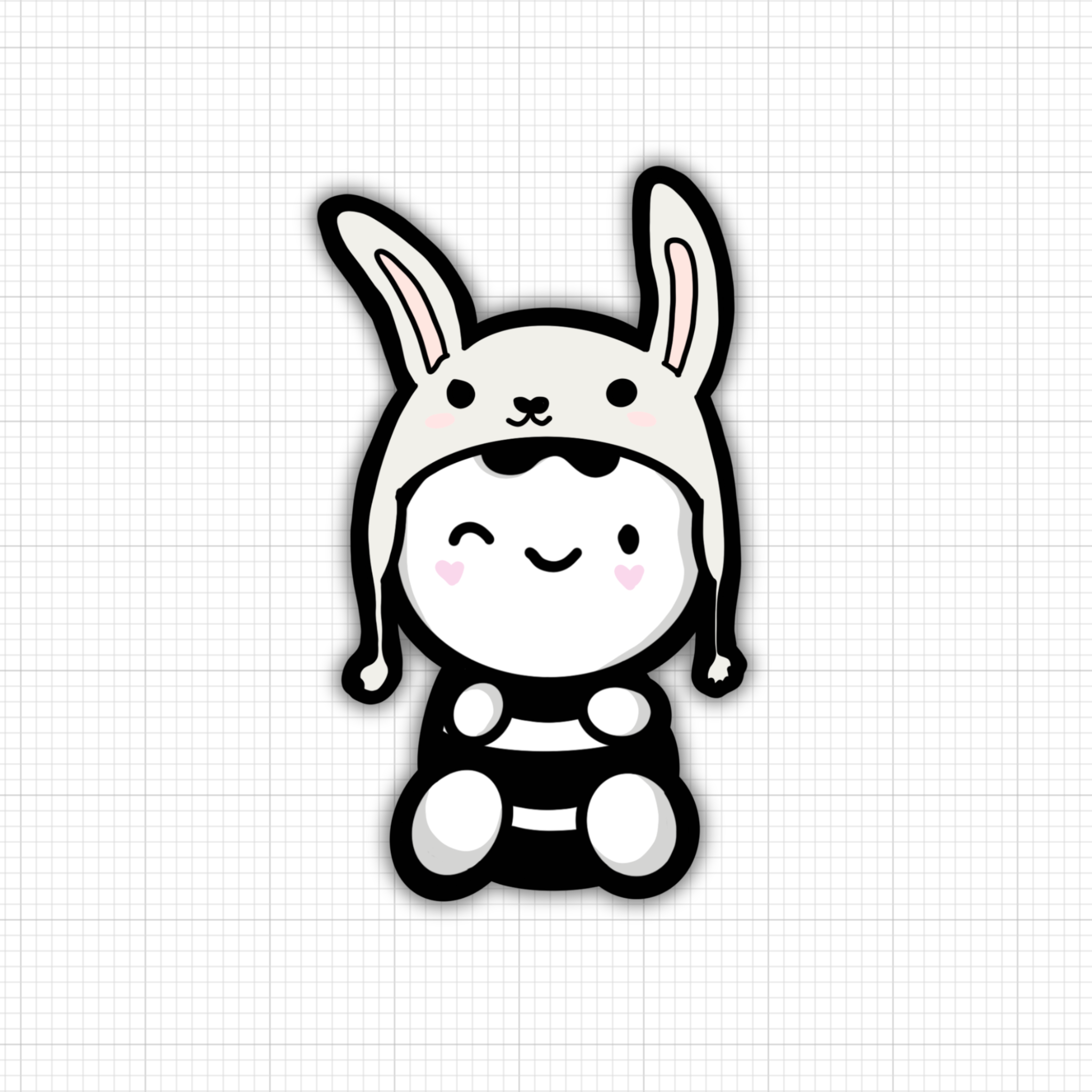 Bumble Bee Buddies Vinyl Stickers