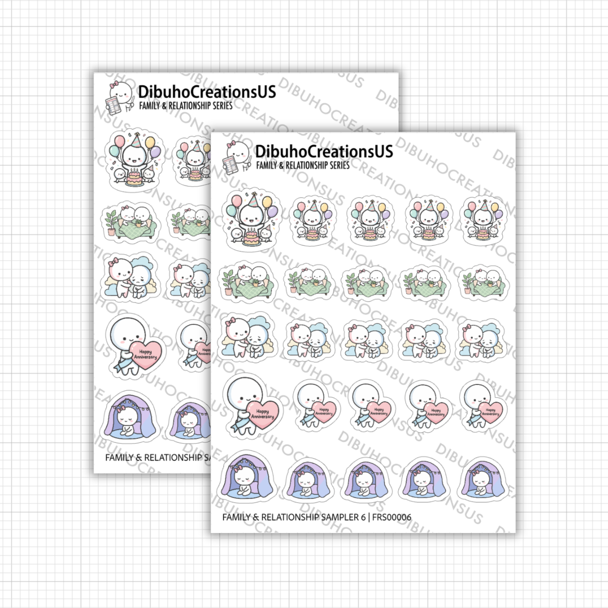 Family & Relationship Sampler 6