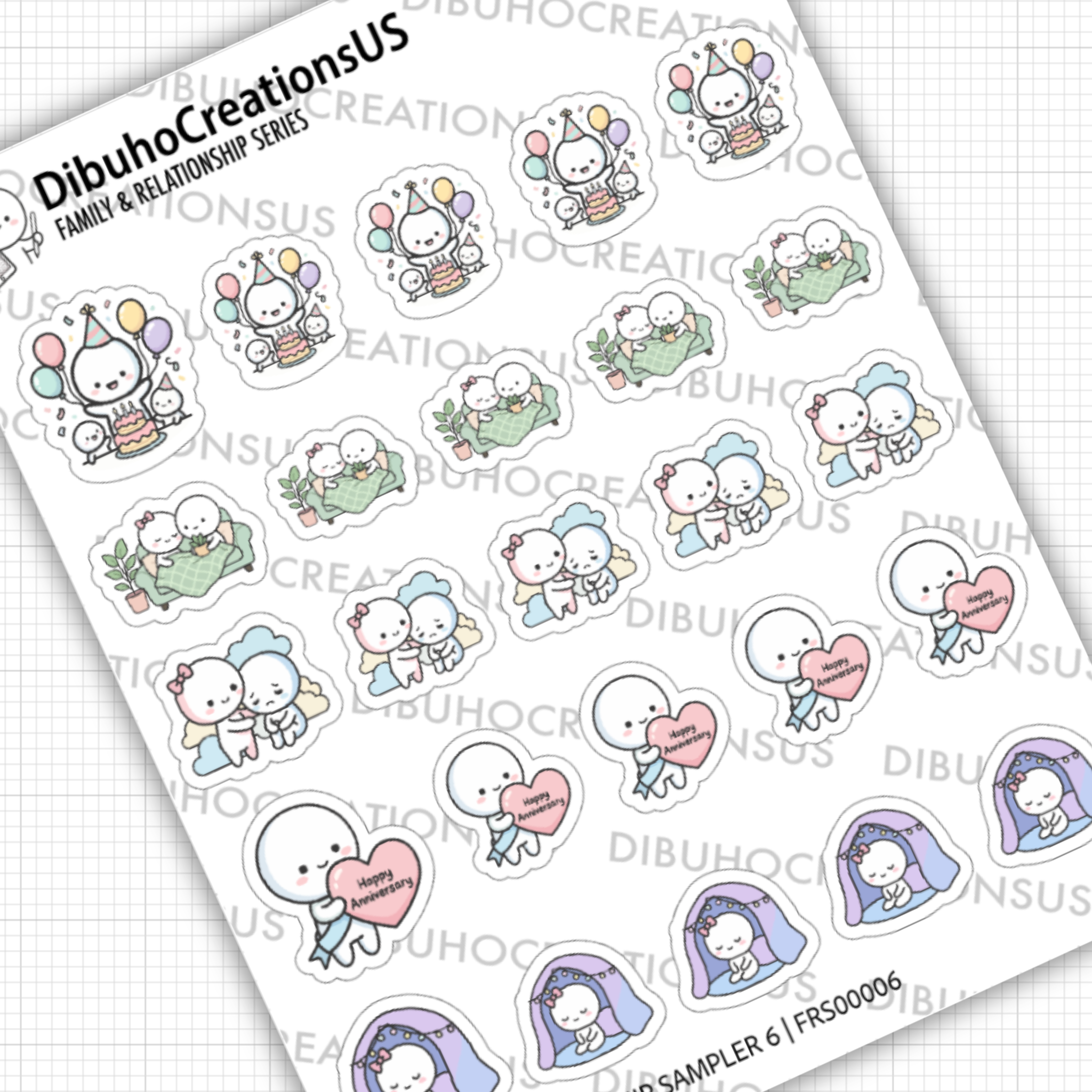 Family & Relationship Sampler 6