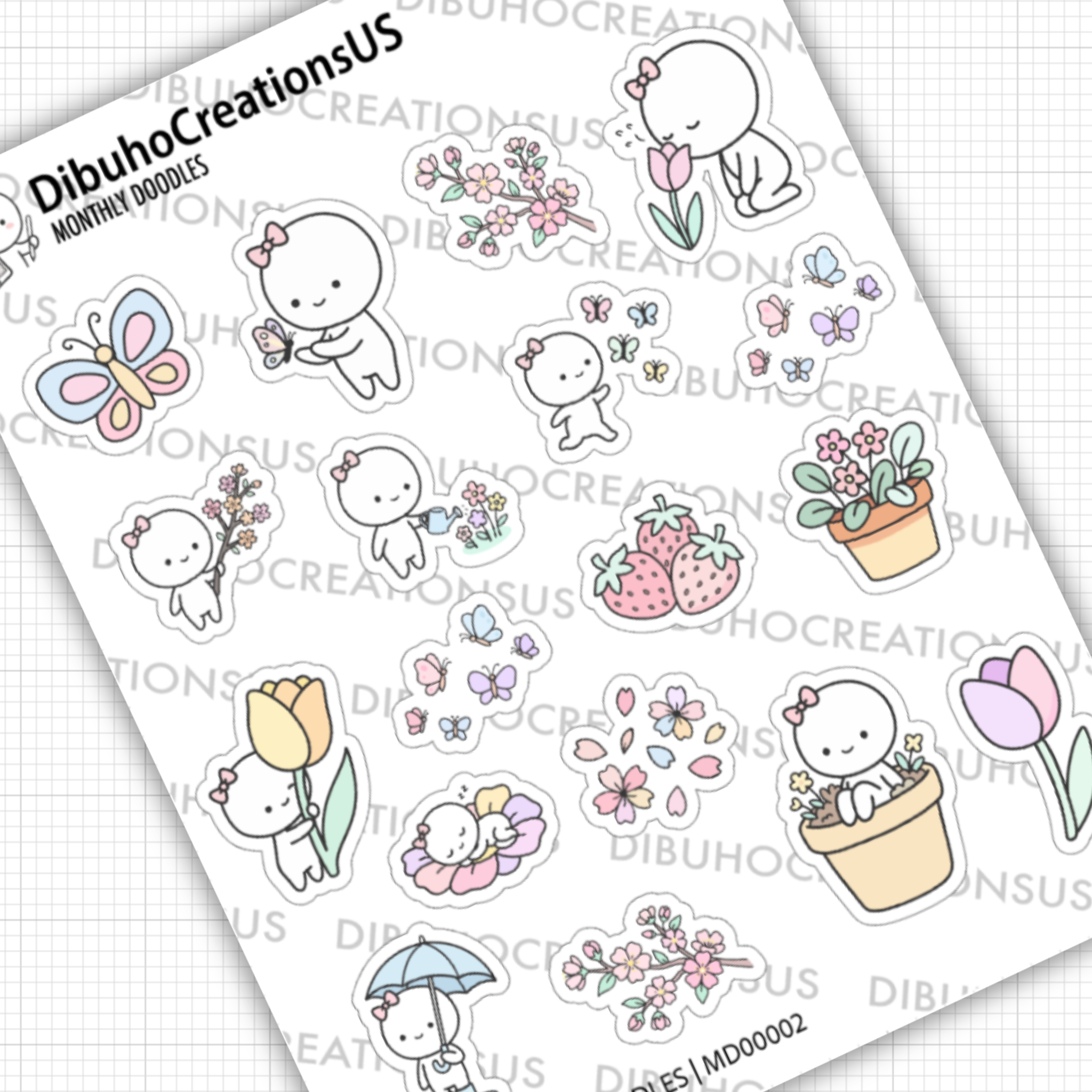 Garden Bloom Doodles