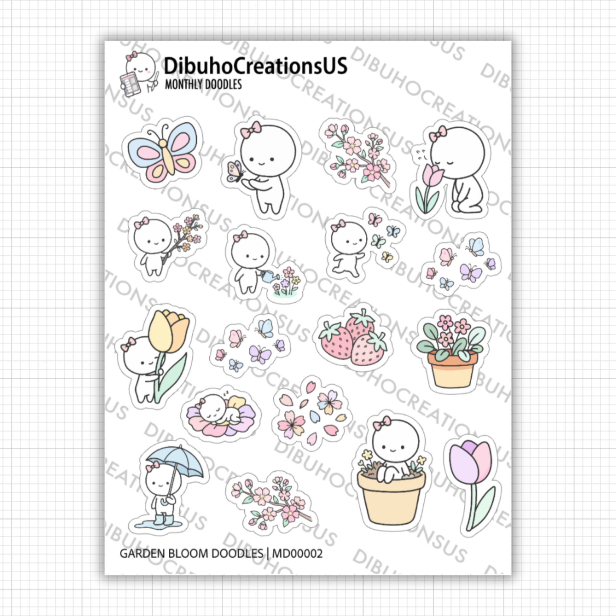 Garden Bloom Doodles