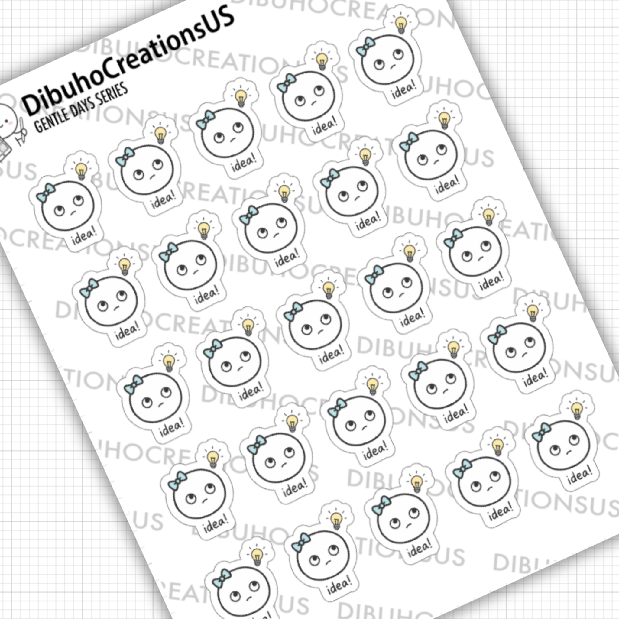 Idea Sticker Sheet