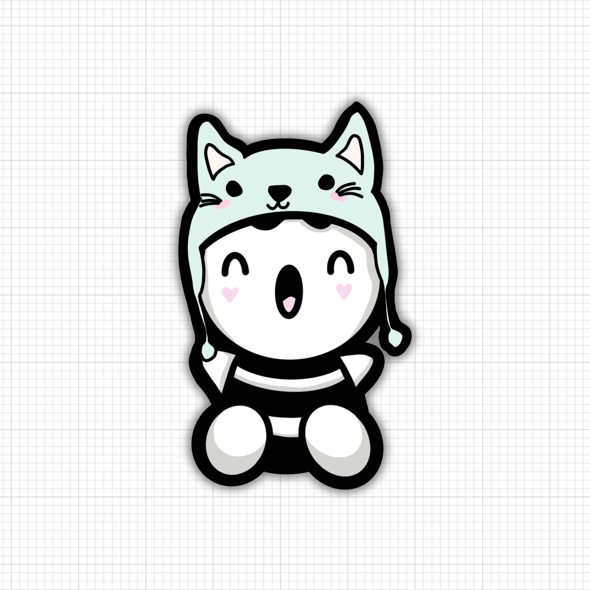 Bumble Bee Buddies Vinyl Stickers