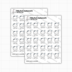 Night Mode Sticker Sheet