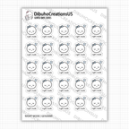 Night Mode Sticker Sheet
