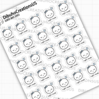 Night Mode Sticker Sheet