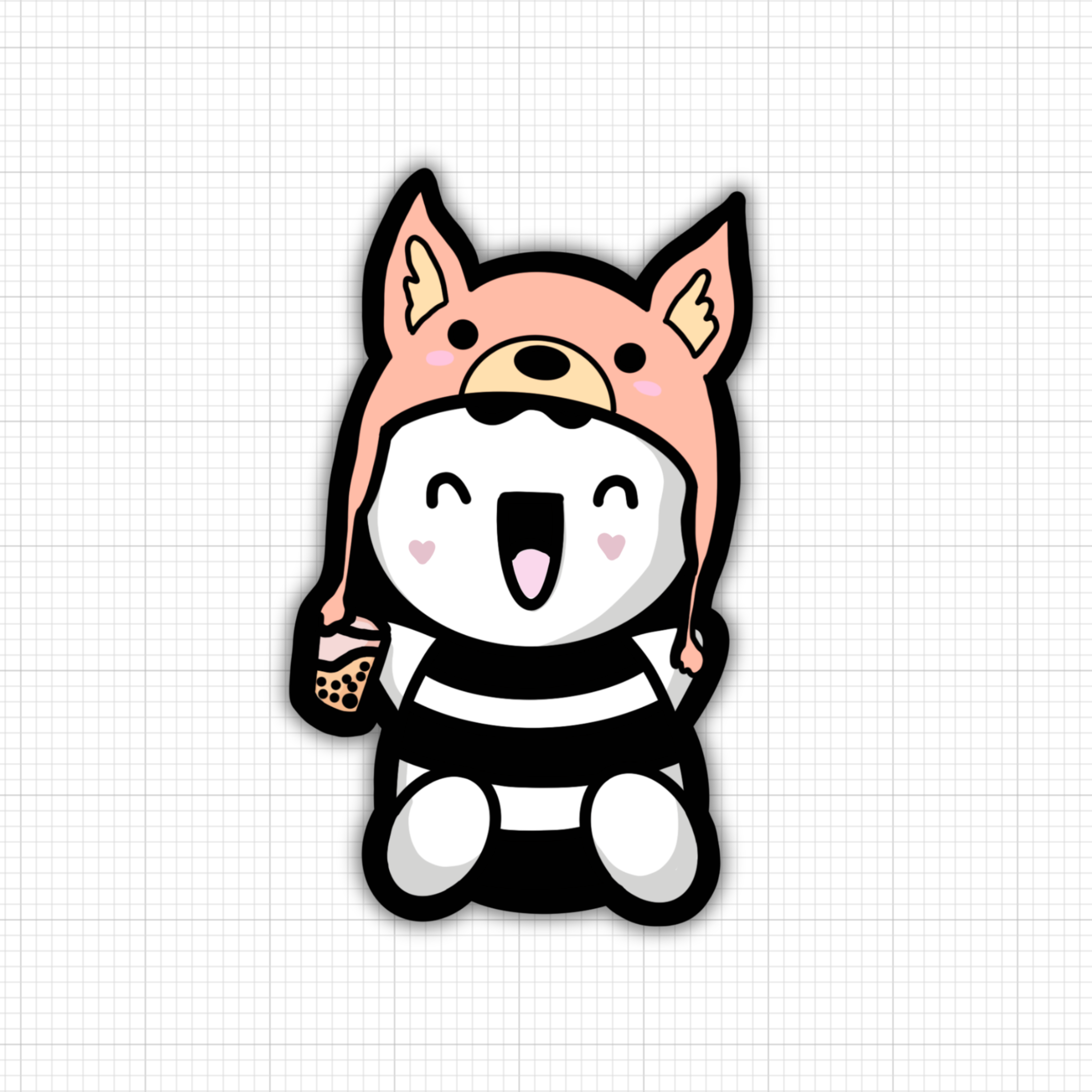 Bumble Bee Buddies Vinyl Stickers